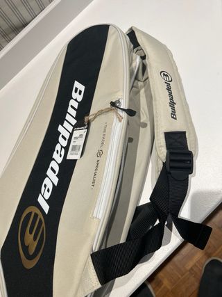 Paletero Bullpadel Tour Premier Blanco