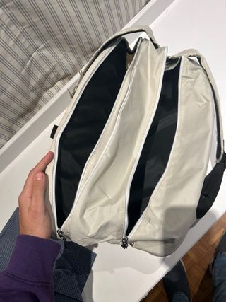 Paletero Bullpadel Tour Premier Blanco