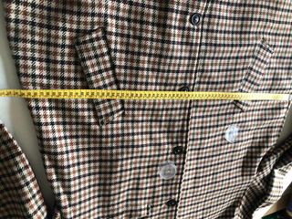 Abrigo Universal Works cuadros marrón