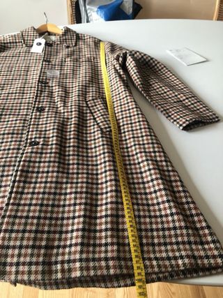 Abrigo Universal Works cuadros marrón