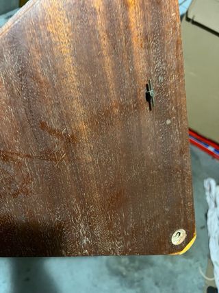 Tavolino vintage intarsiato