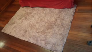 Divano letto francese rosso IKEA 120cm con slatted frame