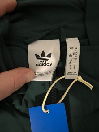 Giacca Adidas Verde Scuro Taglia XXL