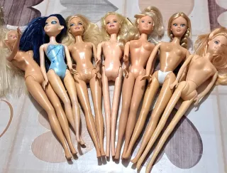 7 Barbie o simili vintage