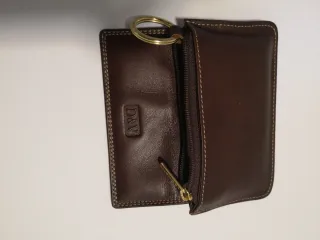 Billetera, Monedero y Llavero de piel. 9