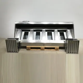 Campana inox | Campana extractora inox 4 filtros