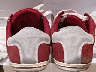 Zapatillas deportivas Paredes ante rojas y beige