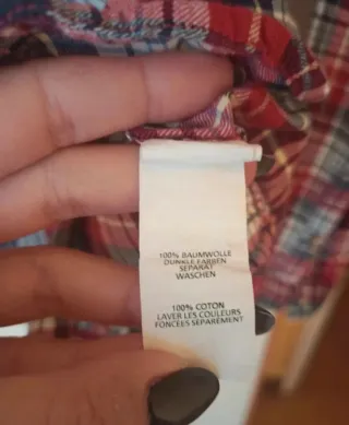 Camisa cuadros Atmosphere Talla L