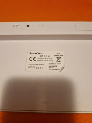 Teclado Bluetooth Silvercrest 18x12cm