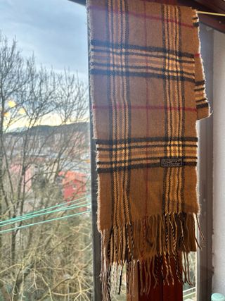 Bufanda Burberry Tartán Clásico Vintage