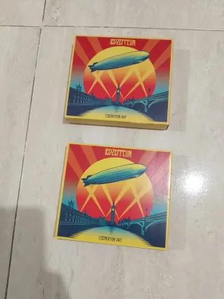 Led Zeppelin Celebration Day edición Deluxe