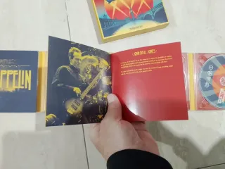 Led Zeppelin Celebration Day edición Deluxe