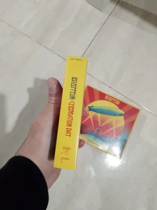 Led Zeppelin Celebration Day edición Deluxe
