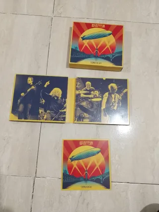 Led Zeppelin Celebration Day edición Deluxe