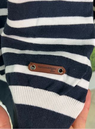 Maglione Harmont&Blaine Uomo Blu Righe