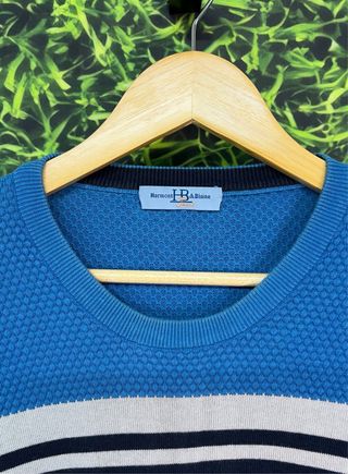 Maglione Harmont&Blaine Uomo Blu Righe