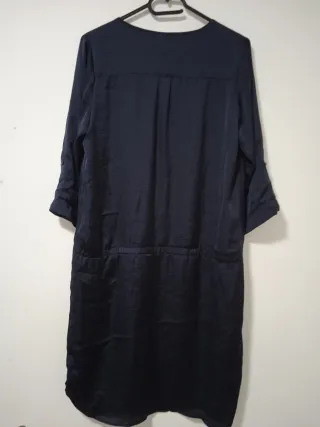 Vestido azul marino MS Mode T42