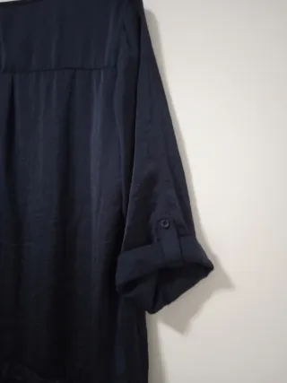 Vestido azul marino MS Mode T42