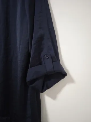 Vestido azul marino MS Mode T42