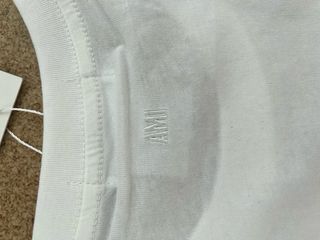 Camiseta AMI Paris Corazón A Blanca