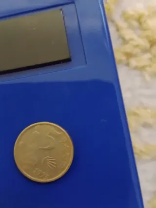 Moneda 5 Pesetas 1993 Galicia Jacobo