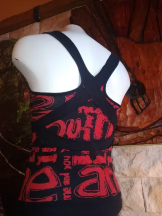 Desigual Me and You talla Xs-S Vestido estampado