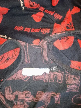 Desigual Me and You talla Xs-S Vestido estampado