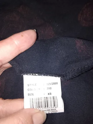 Desigual Me and You talla Xs-S Vestido estampado