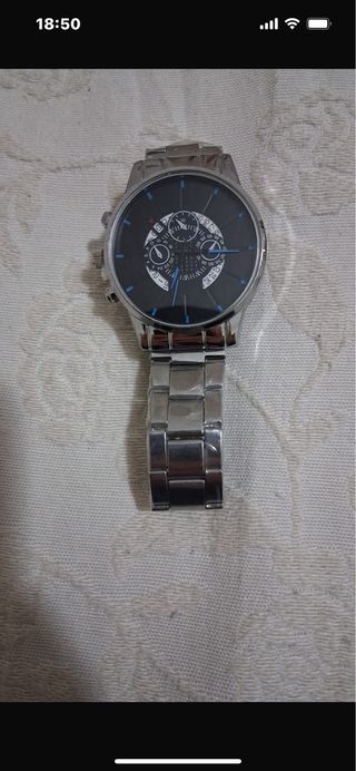 Reloj Geneva Dorado y Negro