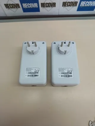 Kit PLC Powerline 1000 Mbps enchufe doble STRONG