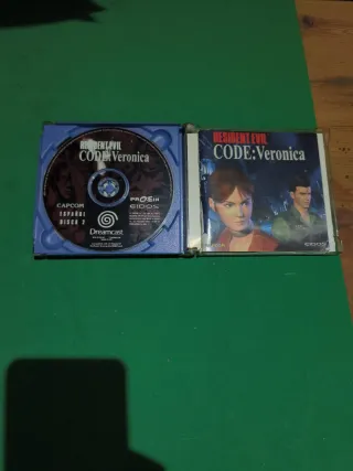 Resident Evil Code Veronica Dreamcast Capcom