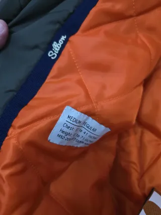 Cazadora Bombre Silbon Talla M Verde Oliva