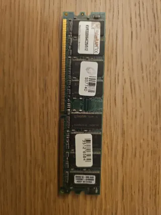Módulo RAM Kingston DDR 512MB KVR333X64C25