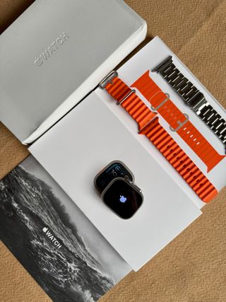 Apple Watch Ultra serie 2 Naranja/Plata