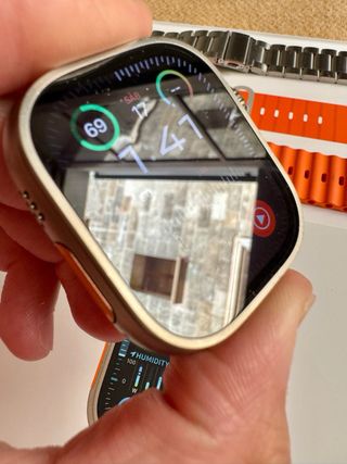 Apple Watch Ultra serie 2 Naranja/Plata