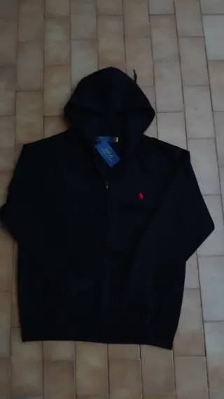 Felpa con zip Ralph Lauren