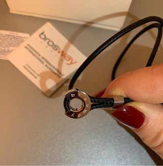 Bracciale Brosway Unisex Nero e Argento