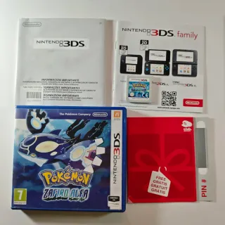 Pokemon Zafiro Alfa Edicion Limitada Nintendo 3DS