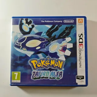 Pokemon Zafiro Alfa Edicion Limitada Nintendo 3DS