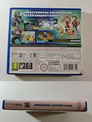 Pokemon Zafiro Alfa Edicion Limitada Nintendo 3DS