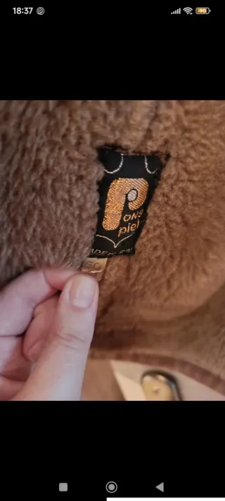 Abrigo de piel hombre