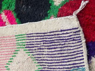 Alfombra de lana multicolor Boujad or Azilal rugs