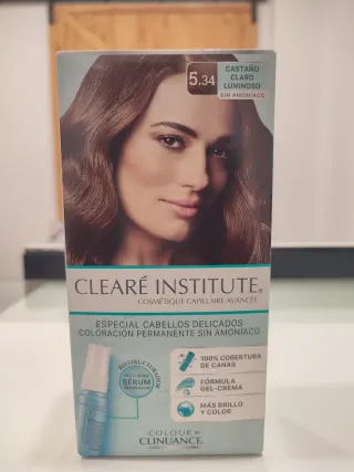 Tinte Castaño Claro Luminoso 5.34 SIN AMONIACO