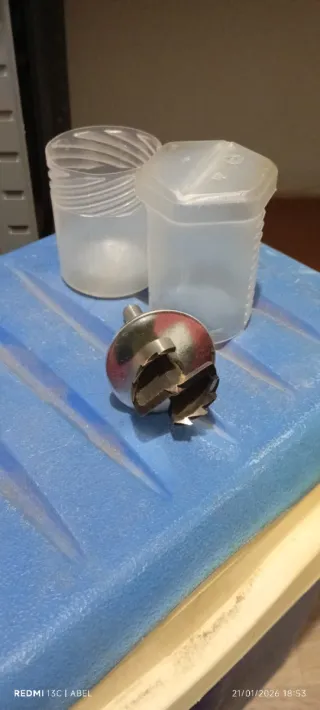 Broca de hierro 35mm