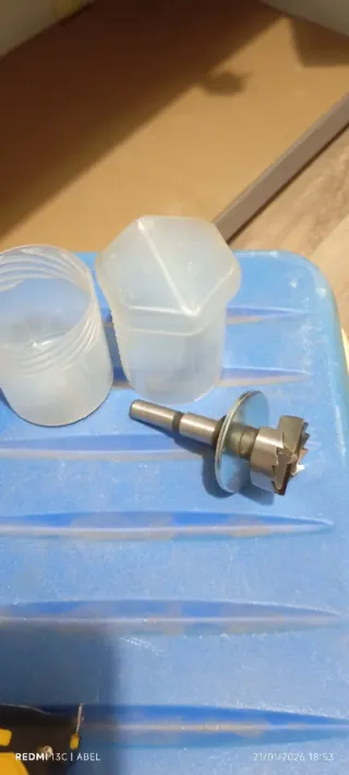 Broca de hierro 35mm