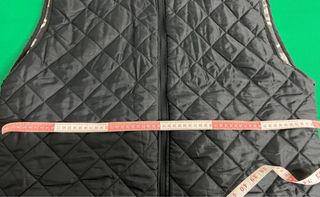 Gilet Vintage Double Face Fantasia Geometrica