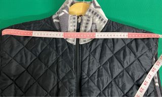 Gilet Vintage Double Face Fantasia Geometrica