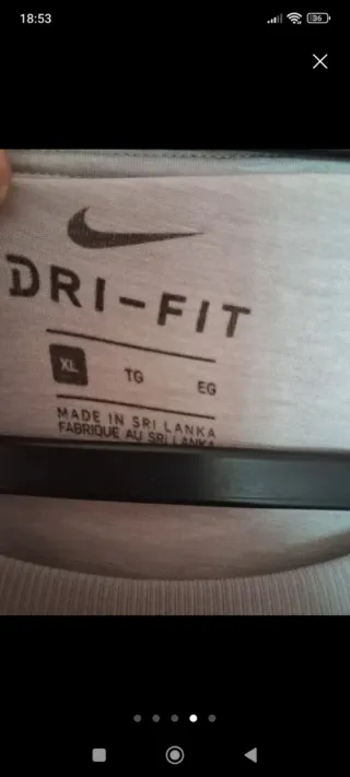 Camiseta Nike Dri-Fit Talla XL Nueva