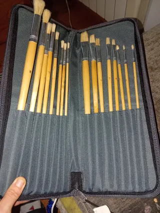 Estuche de pinceles para arte