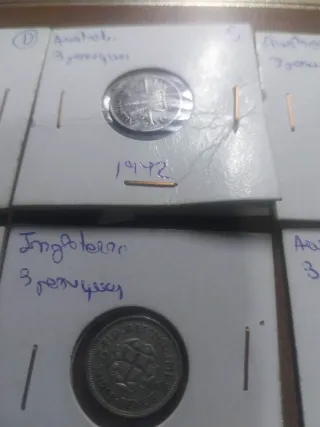 Monedas Plata Australia 1940-1950